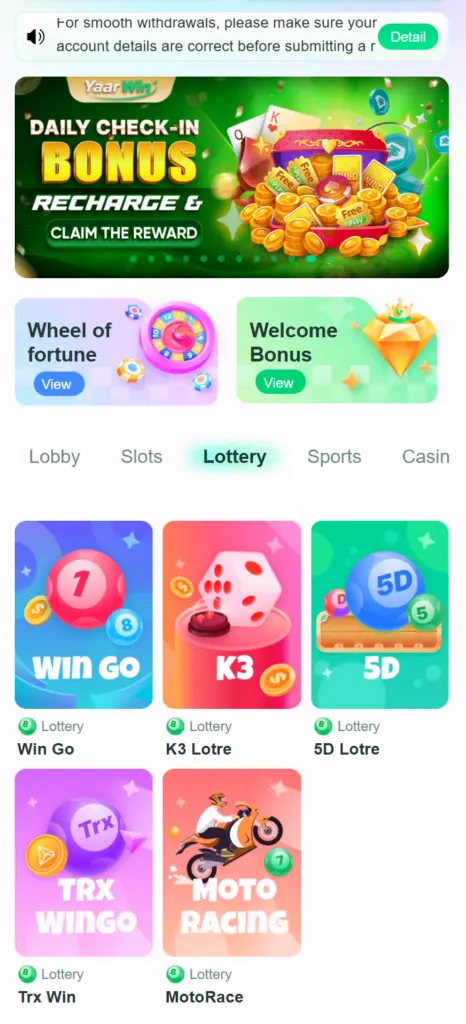 yaarWin-game-available-gaming-categories