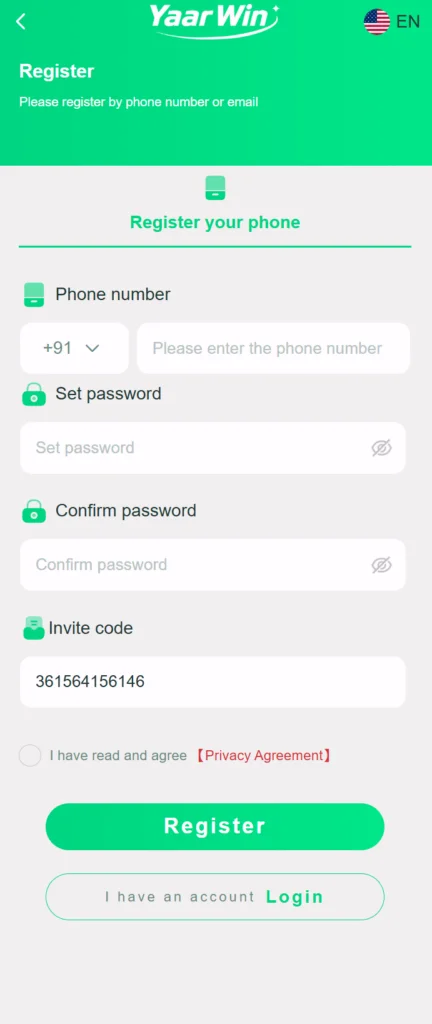 how-to-register-on-yaarwin-game